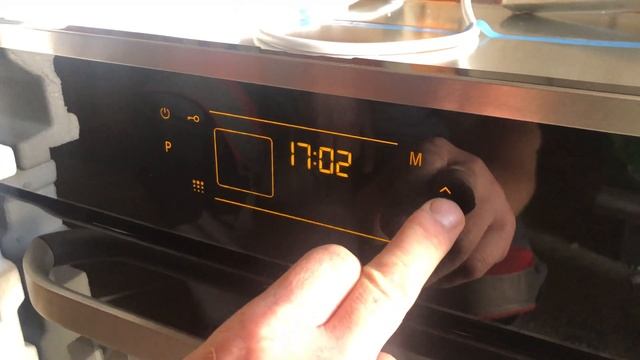 Установка часов духовой шкаф EXITEQ EXO-305 смотреть онлайн