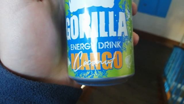 Обзор на энергетик GORILLA MANGO Coconut (манго, кокос) смотреть онлайн