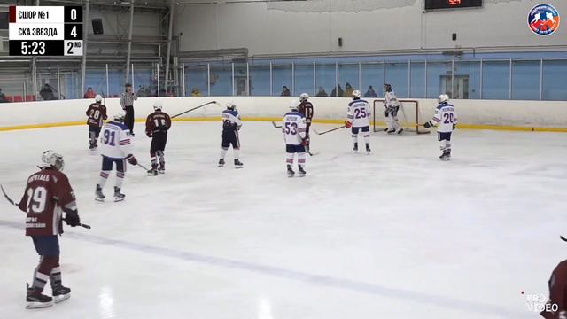 ХК "СШОР №1" 08 - ХК "СКА Звезда" 08 | 11.02.2024 смотреть онлайн