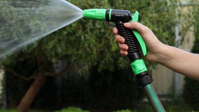Чем помыть машину Пистолет для полива пластиковый от Presto PS смотреть онлайн