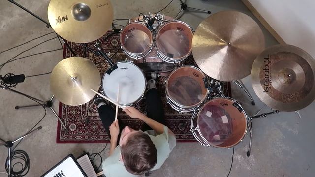 LIVE DRUM LOOPS: 7/4 Rock/Fusion 200 BPM | LIVE DRUMS By Jon Foster Drummer
