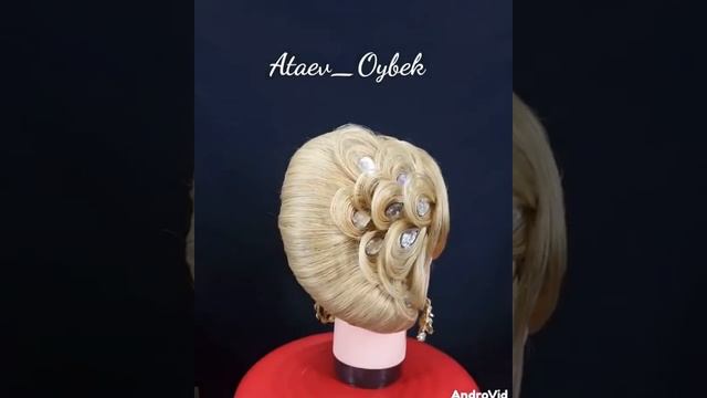 Свадебные прически ataev_oybek смотреть онлайн