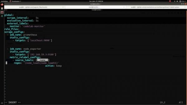 PROMETHEUS - 12. Configuration : relabel & filtres