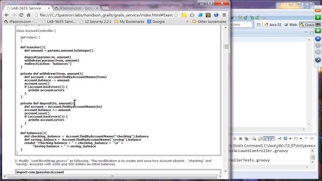 Grails Service (Topic #10: Groovy and Grails course from JPassion.com) смотреть онлайн