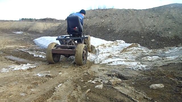 Самодельная самоходка первый выезд на испытание смотреть онлайн