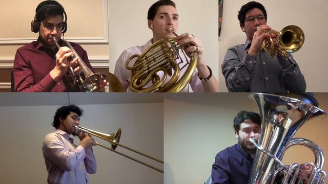 Maria from West Side Story - Bernstein arr. Gale (PANIK Brass) смотреть онлайн