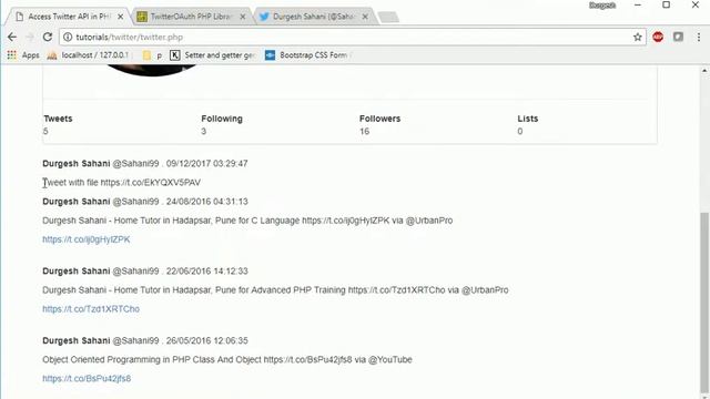 Twitter api in php part 6: Tweet/post status on twitter with file смотреть онлайн