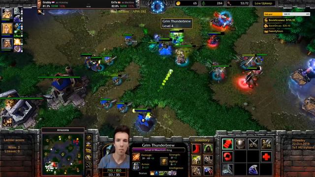 Grubby | "Controlled Chaos" [LEGENDARY] | Warcraft 3 | HU vs UD | Amazonia смотреть онлайн