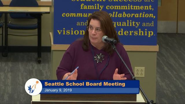 Seattle School Board Meeting Jan. 9, 2019 Part 1 смотреть онлайн