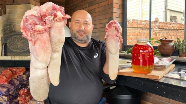 Шашлык из Бычьих Языков от BIG CHEFA! Рецепт стоит записать !