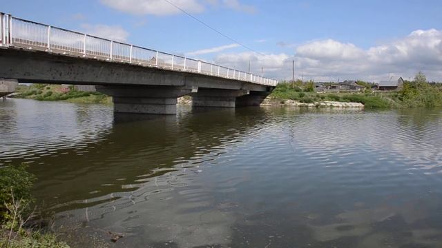 Течение в реке Бобровка 08.06.2014. смотреть онлайн