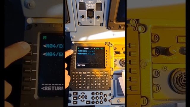 ATR 72 600 FMS Setup For A Flight