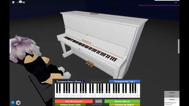 Rush E // Roblox Piano смотреть онлайн