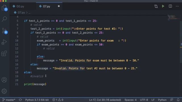 #7: Grade Calculator - Chapter 3 - Tony Gaddis - Starting Out With Python смотреть онлайн