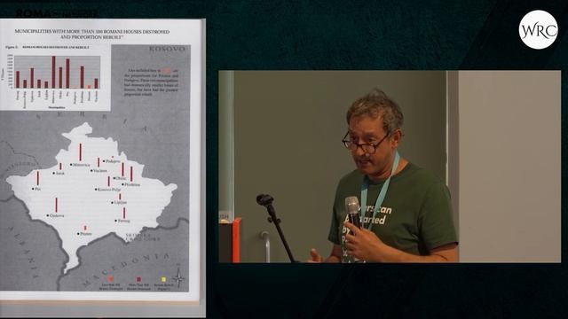 WORLD ROMA CONGRESS,Panel : Expelled and forgotten.The history of the Roma from Kosovo Šani Rifati, смотреть онлайн