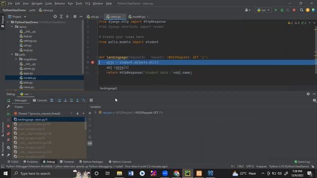 Creating Simple Template View Python Django смотреть онлайн