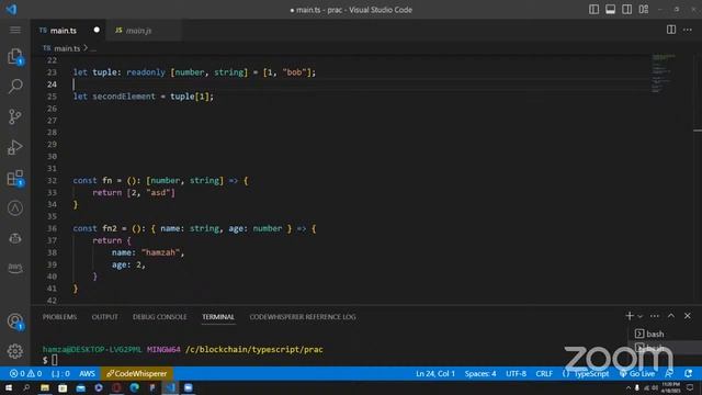 WMD Quarter 1: Function Overloading, Tuples, and OOP смотреть онлайн
