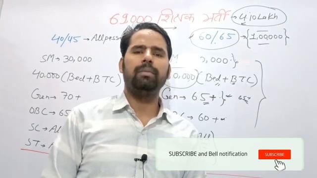 69000 Shikshak Bharti जानिए Safe Score 40/45 और 60/65 पर | Study Channel смотреть онлайн