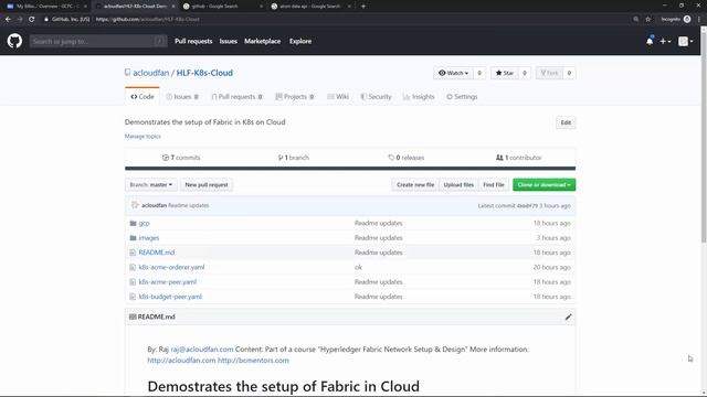 Setup Hyperledger Fabric on Kubernetes смотреть онлайн
