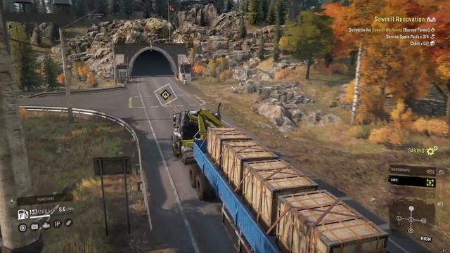 Sawmill Renovation New SnowRunner Update/DLC PTS Gameplay Getting The Sawmill Open Phase 9 How To смотреть онлайн