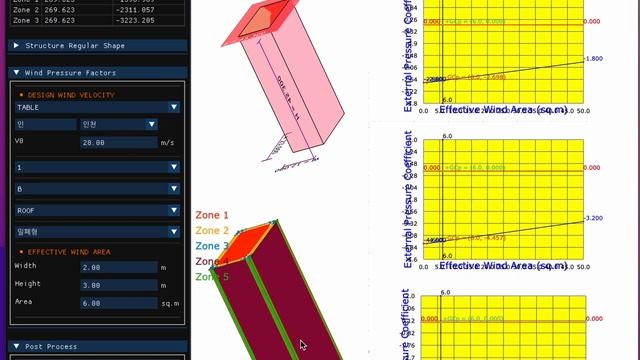G-Wind Load Solution (v0.9.3) 실기영상(Roof Type) смотреть онлайн