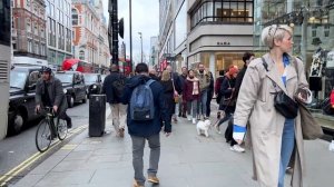 London Streets Walking Tour | Oxford Street London March 2022 |Central London Walk [4K]