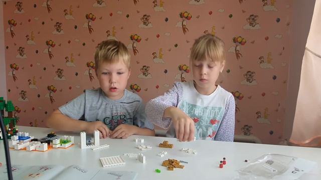 Собираем Lego Minecraft - башня с кроликом смотреть онлайн