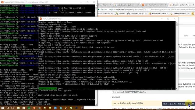 errors solved for g++ during waf configure and /usr/bin/env :'python' смотреть онлайн