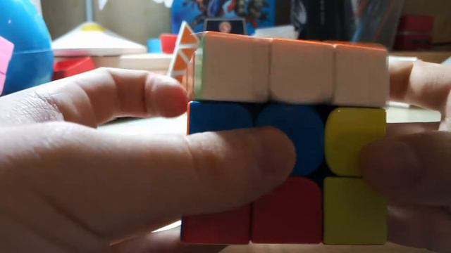 Российский флаг на кубик рубика