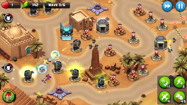 Alien Creeps TD - Level 37-Street Rats Bazaar - Veteran смотреть онлайн