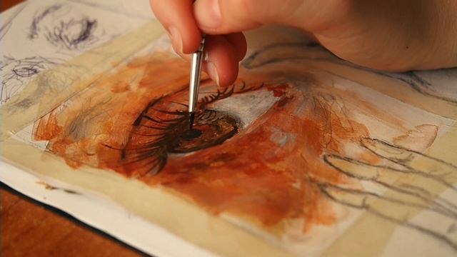 ✨painting some eye studies & my tips ✨ // sara смотреть онлайн
