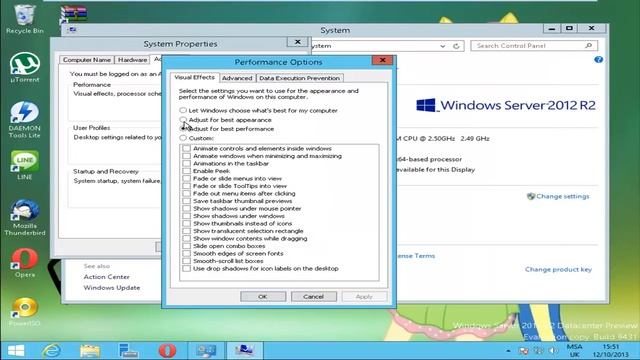 How to get Aero animations back on Windows Server 2012 R2 Preview смотреть онлайн