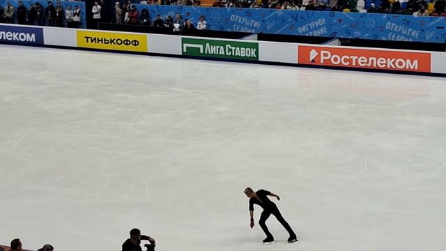 Матвей Ветлугин. Произвольная программа. Контрольные прокаты. Москва, сентябрь, 2023 смотреть онлайн