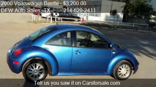 2000 Volkswagen Beetle NEW BEETLE - for sale in Irving, TX 7 смотреть онлайн