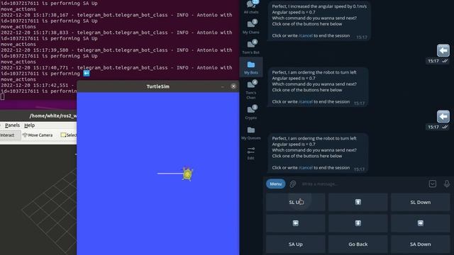 ROS2 Telegram Bot UPDATE 2 смотреть онлайн