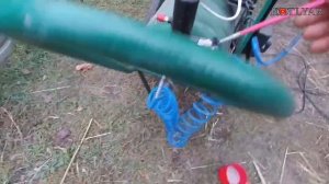 Небольшая неисправность компрессора, травит быстросъем.