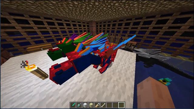 MINECRAFT - Появление ДРАКОНОВ - Dragon Mounts (МОИ малыши) смотреть онлайн