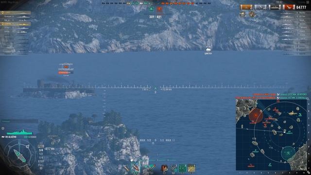 Крейсер Algerie - Циклон - худший сценарий [Гайд ► World of Warships] смотреть онлайн