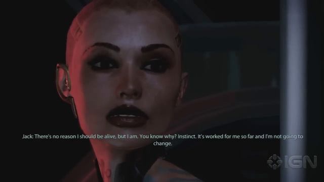 Mass Effect 2 - Talks with Jack - Walkthrough смотреть онлайн