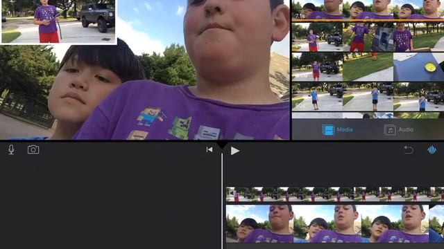 How to make a split screen on iMovie for IPad, and iPhone смотреть онлайн