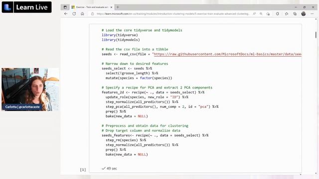 Learn Live - Introduction to clustering models by using R and tidymodels смотреть онлайн