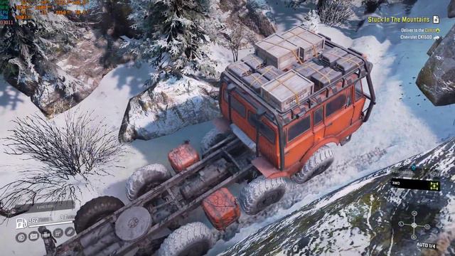 SnowRunner TATRA 813 HILL CLIMB AND MUDDING смотреть онлайн