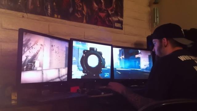 Battlefield 3 - Ultra Settings - 3 monitors - NVIDIA GeForce GTX 680 смотреть онлайн