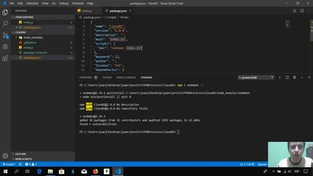 Curso de JavaScript Full-stack #003 Routing, middlewares, manejo de peticiones y respuestas смотреть онлайн