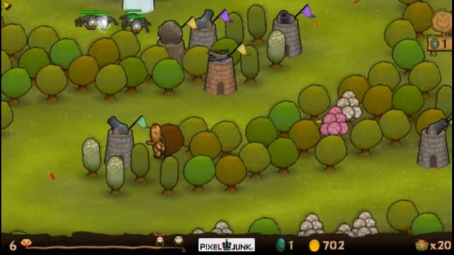 PixelJunk Monsters Deluxe ... (PSP) Gameplay смотреть онлайн