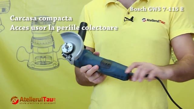 Polizor unghiular mic Bosch GWS 7-115 E - AtelierulTau.ro - Wunder Haff смотреть онлайн