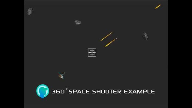Clickteam Fusion 2.5 Simple XBOX gamepad source & 360 space shooter example смотреть онлайн
