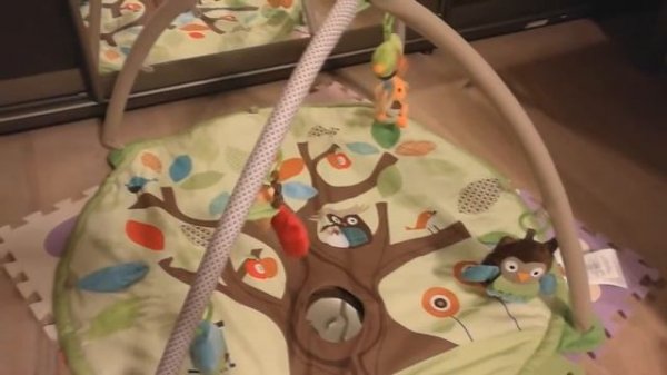 развивающий коврик skip hop treetop friends activity gym