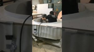 Как сделать ванну из бетона в лофт интерьер. Часть 1