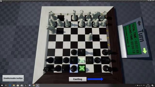 Multiplayer chess on Unreal Engine 4 (Blueprint) № 1 смотреть онлайн